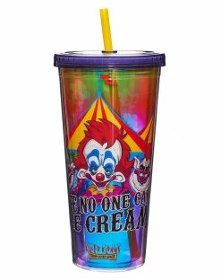 Spirit Halloween Killer Klowns from Outer Space Cup with Straw - 20 oz. -Halloween ACCESSORIES store 01574797 d