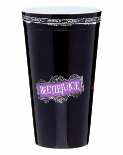Spirit Halloween Miss Argentina Cup 22 oz. - Beetlejuice -Halloween ACCESSORIES store 01575901 c