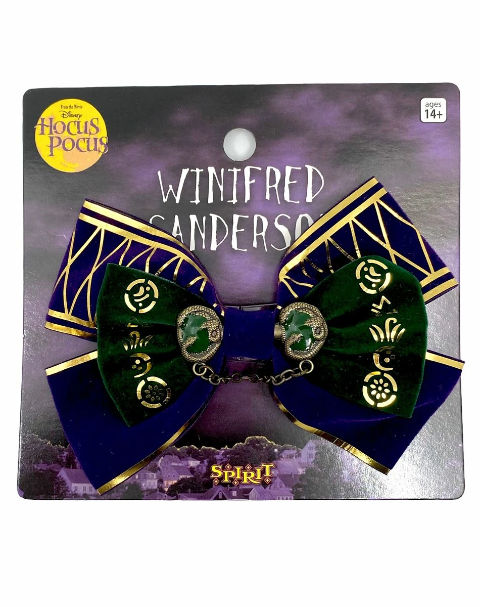 Spirit Halloween Winifred Sanderson Bow - Hocus Pocus 1 Spirit Halloween Winifred Sanderson Bow - Hocus Pocus