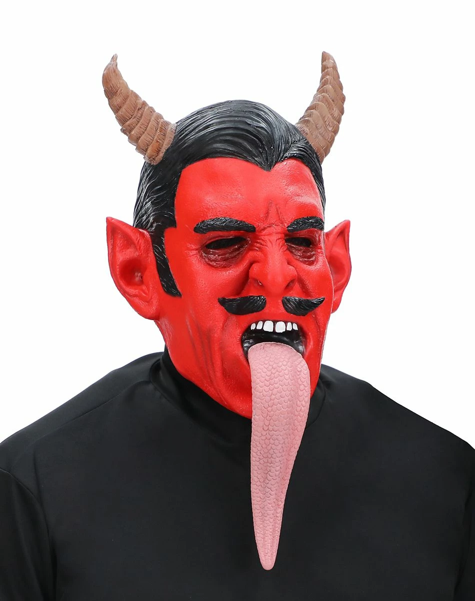 Spirit Halloween Light-Up Devil Full Mask 3 Spirit Halloween Light-Up Devil Full Mask - Image 3