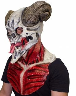 Spirit Halloween Devil Skull Full Mask -Halloween ACCESSORIES store 01577741 d