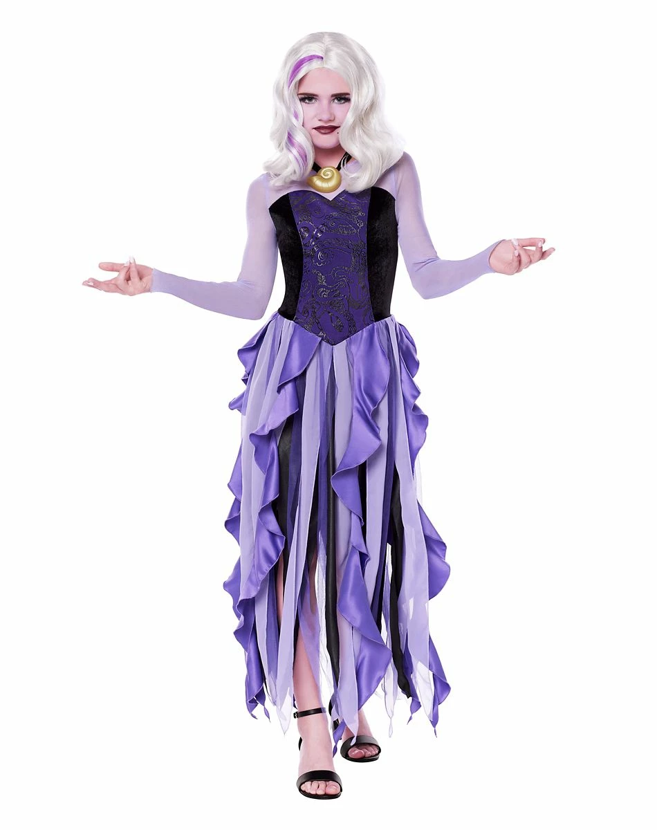 Spirit Halloween Kids Ursula Costume - Disney Villains 1 Spirit Halloween Kids Ursula Costume - Disney Villains