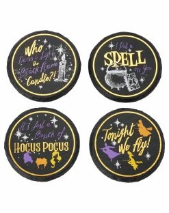 Spirit Halloween Hocus Pocus Coasters 4 Pack - Disney -Halloween ACCESSORIES store 01577899 d