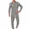 Spirit Halloween Beetlejuice Pajama Set