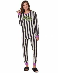Spirit Halloween Beetlejuice Pajama Set 6 Spirit Halloween Beetlejuice Pajama Set -Halloween ACCESSORIES store 01578285 c