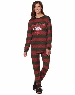 Spirit Halloween Freddy Krueger Pajama Set - A Nightmare on Elm Street -Halloween ACCESSORIES store 01578525 c
