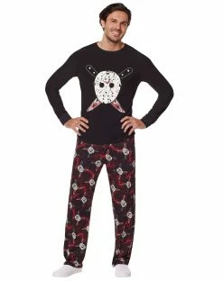 Spirit Halloween Jason Voorhees Pajama Set - Friday the 13th