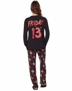 Spirit Halloween Jason Voorhees Pajama Set - Friday the 13th -Halloween ACCESSORIES store 01579051 d
