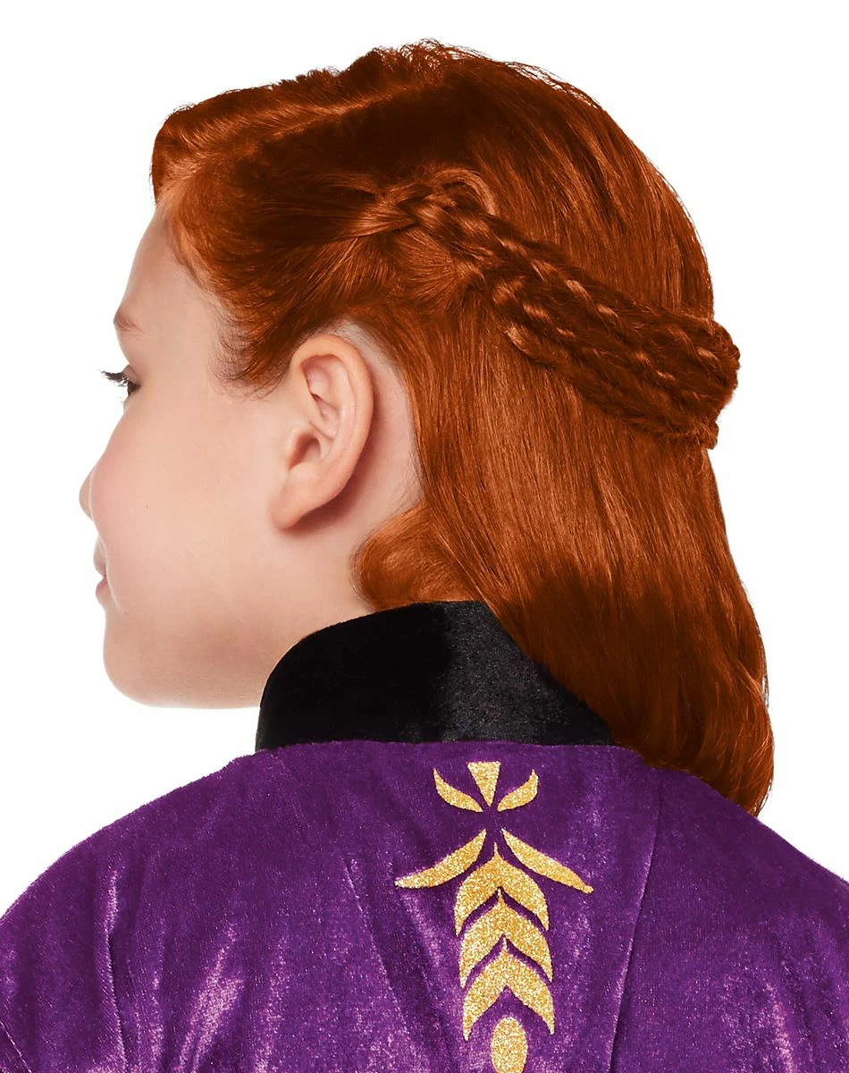 Spirit Halloween Kids Anna Wig - Frozen 2 2 Spirit Halloween Kids Anna Wig - Frozen 2 - Image 2