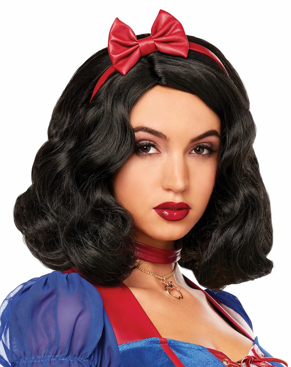 Spirit Halloween Snow White Wig - Disney Princess 1 Spirit Halloween Snow White Wig - Disney Princess