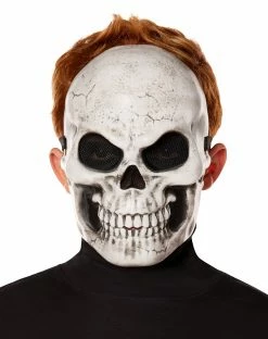 Spirit Halloween Kids Sinister Skeleton Half Mask
