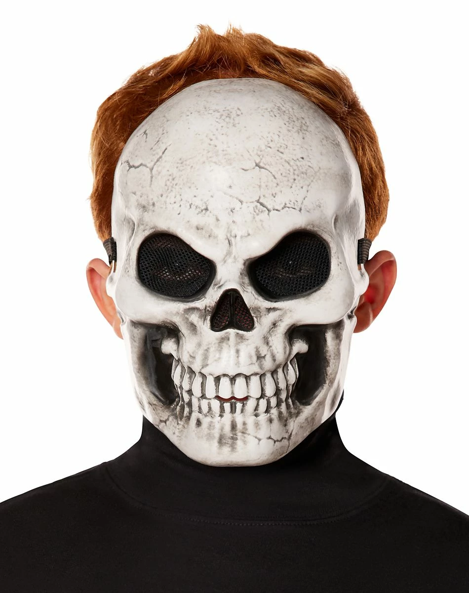 Spirit Halloween Kids Sinister Skeleton Half Mask 1 Spirit Halloween Kids Sinister Skeleton Half Mask