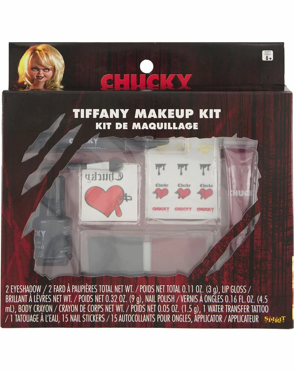Spirit Halloween Tiffany Makeup Kit - Chucky 2 Spirit Halloween Tiffany Makeup Kit - Chucky - Image 2