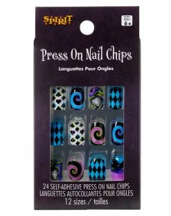 Spirit Halloween Kids Alice Press On Nails -Halloween ACCESSORIES store 01580612 c