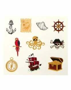 Spirit Halloween Pirate Temporary Tattoos -Halloween ACCESSORIES store 01580620 c