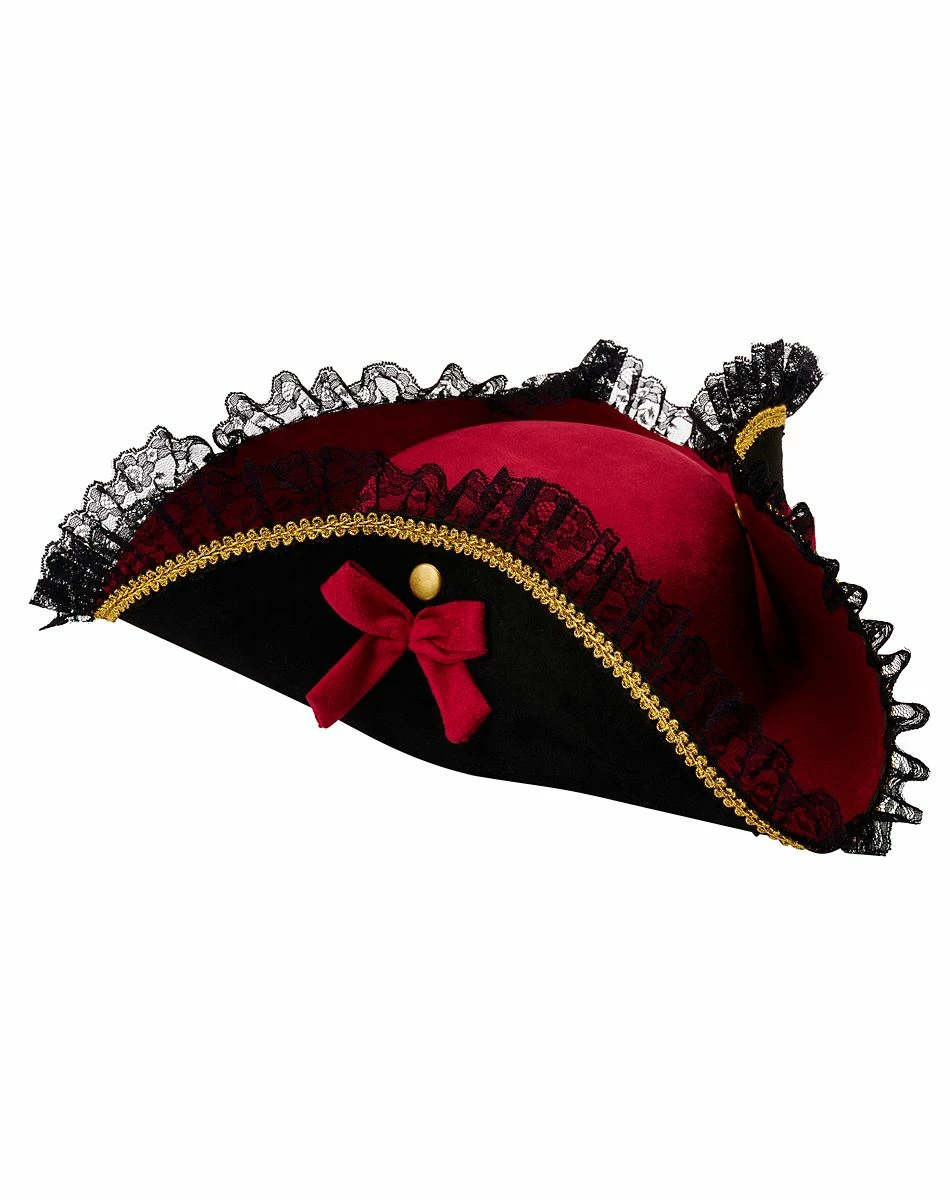 Spirit Halloween Kids Pirate Ruffle Hat 1 Spirit Halloween Kids Pirate Ruffle Hat