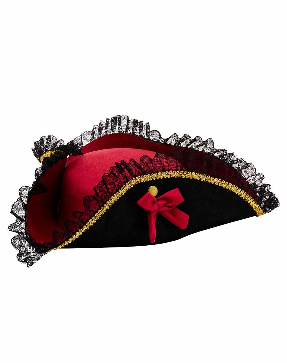 Spirit Halloween Kids Pirate Ruffle Hat 2 Spirit Halloween Kids Pirate Ruffle Hat - Image 2