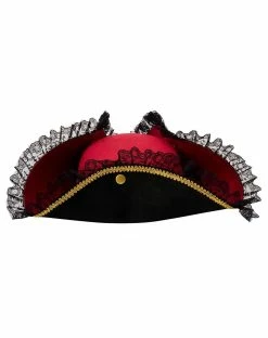 Spirit Halloween Kids Pirate Ruffle Hat 6 Spirit Halloween Kids Pirate Ruffle Hat -Halloween ACCESSORIES store 01580653 c