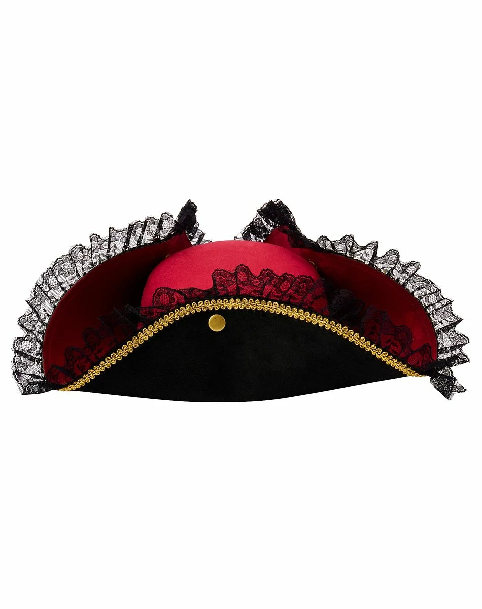 Spirit Halloween Kids Pirate Ruffle Hat 3 Spirit Halloween Kids Pirate Ruffle Hat - Image 3