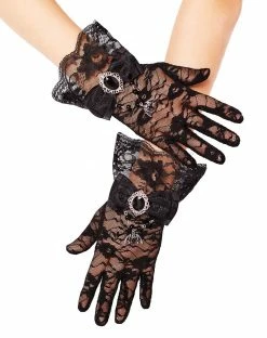 Spirit Halloween Lace Vampire Gloves