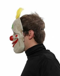 Spirit Halloween Dopey the Clown Half Mask -Halloween ACCESSORIES store 01581800 c