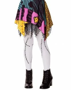 Spirit Halloween Kids Sally Stitched Tights - The Nightmare Before Christmas