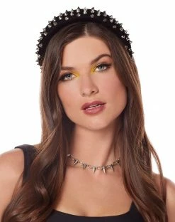 Spirit Halloween Kids Studded Black Headband