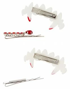Spirit Halloween Vampire Teeth Hair Clips -Halloween ACCESSORIES store 01582220 b