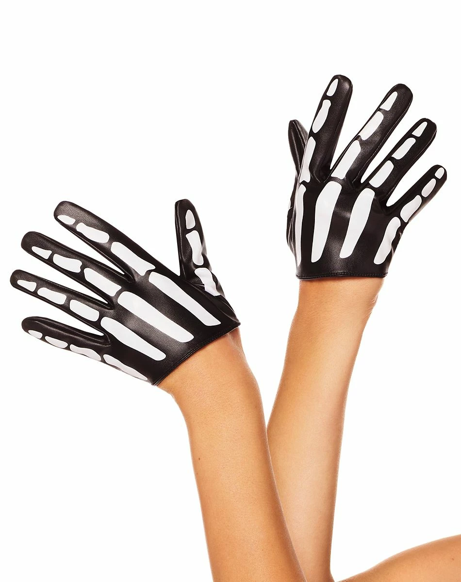 Spirit Halloween Boney Skeleton Gloves 1 Spirit Halloween Boney Skeleton Gloves
