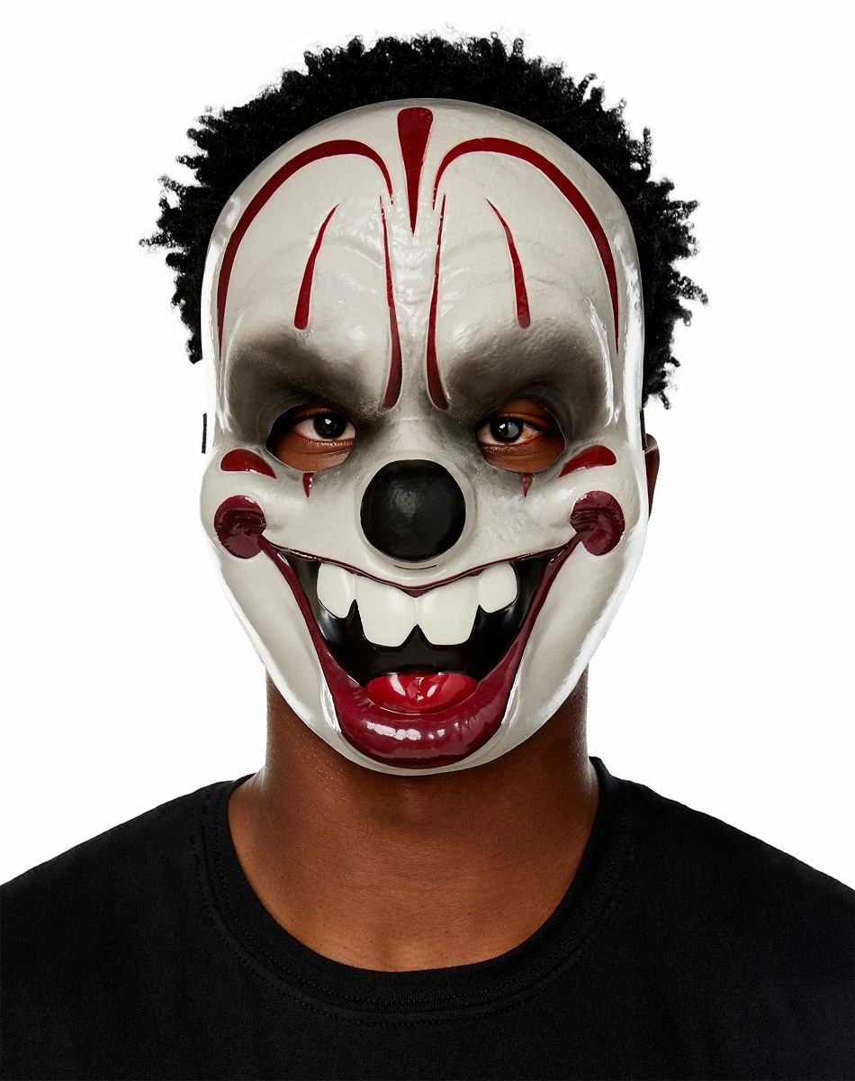 Spirit Halloween Vintage Scary Clown Half Mask 1 Spirit Halloween Vintage Scary Clown Half Mask