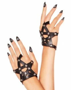 Spirit Halloween Pentagram Gloves