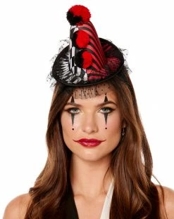Spirit Halloween Scary Clown Mini Hat Headband