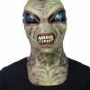 Spirit Halloween Green Alien Full Mask