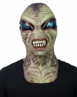 Spirit Halloween Green Alien Full Mask