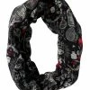 Spirit Halloween Skull Scarf