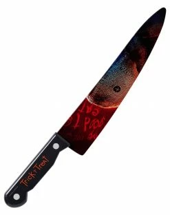 Spirit Halloween Sam Graphic Knife - Trick 'r Treat