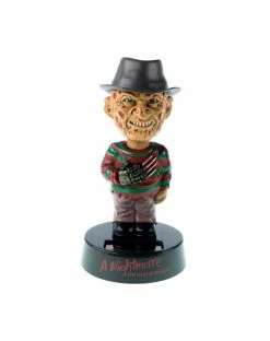 Spirit Halloween Freddy Krueger Solar-Powered Bobblehead - A Nightmare on Elm Street