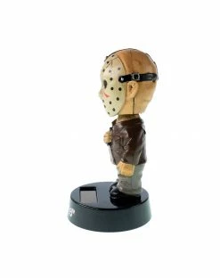 Spirit Halloween Jason Voorhees Solar-Powered Bobblehead - Friday the 13th -Halloween ACCESSORIES store 01583822 c