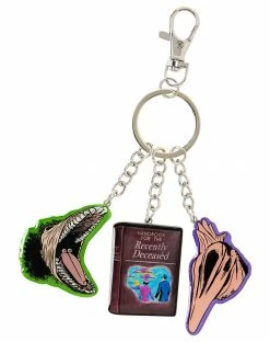 Spirit Halloween Adam and Barbara Maitland Keychain - Beetlejuice