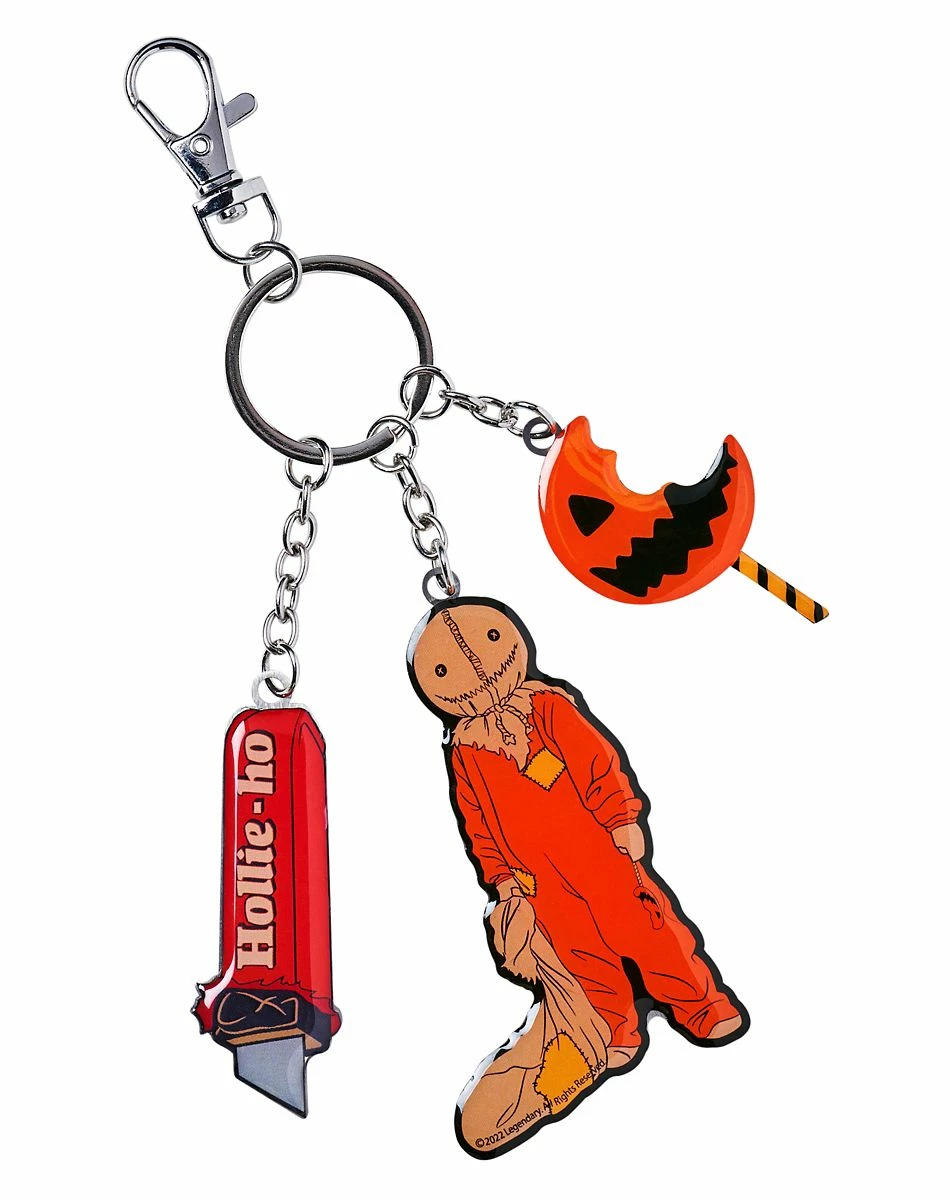 Spirit Halloween Sam Charm Keychain - Trick 'r Treat 1 Spirit Halloween Sam Charm Keychain - Trick 'r Treat