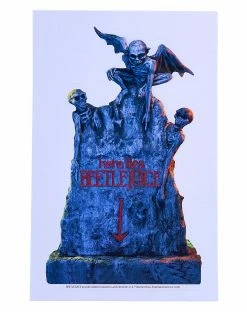 Spirit Halloween Here Lies Beetlejuice Tombstone Decal