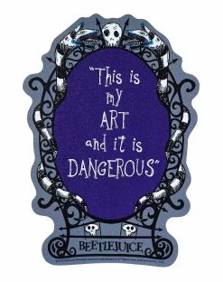 Spirit Halloween This Is My Art Magnet - Beetlejuice