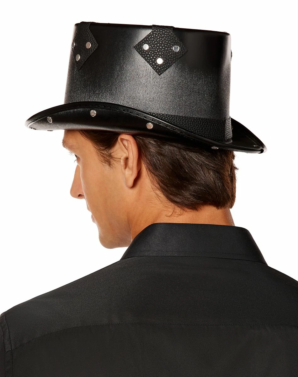 Spirit Halloween Gothic Vampire Top Hat 2 Spirit Halloween Gothic Vampire Top Hat - Image 2
