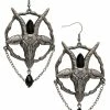 Spirit Halloween Baphomet Earrings