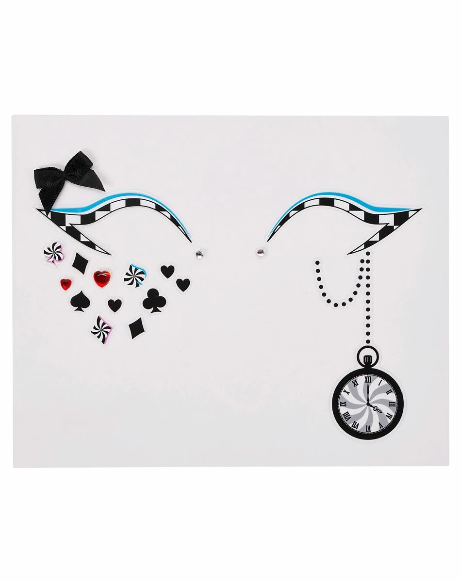 Spirit Halloween Kids Alice Face Decal 2 Spirit Halloween Kids Alice Face Decal - Image 2