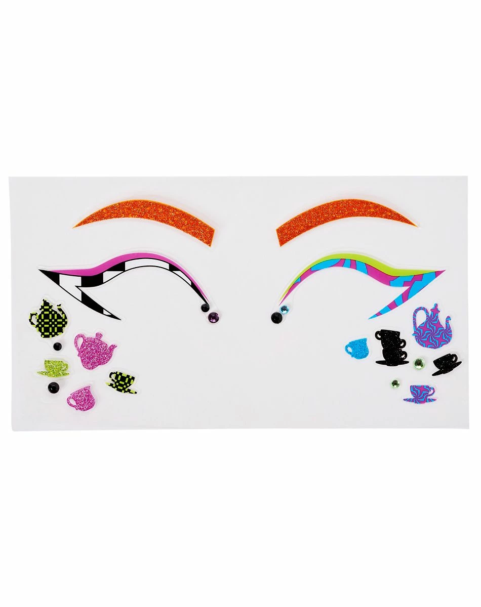 Spirit Halloween Kids Twisted Hatter Face Decal 2 Spirit Halloween Kids Twisted Hatter Face Decal - Image 2