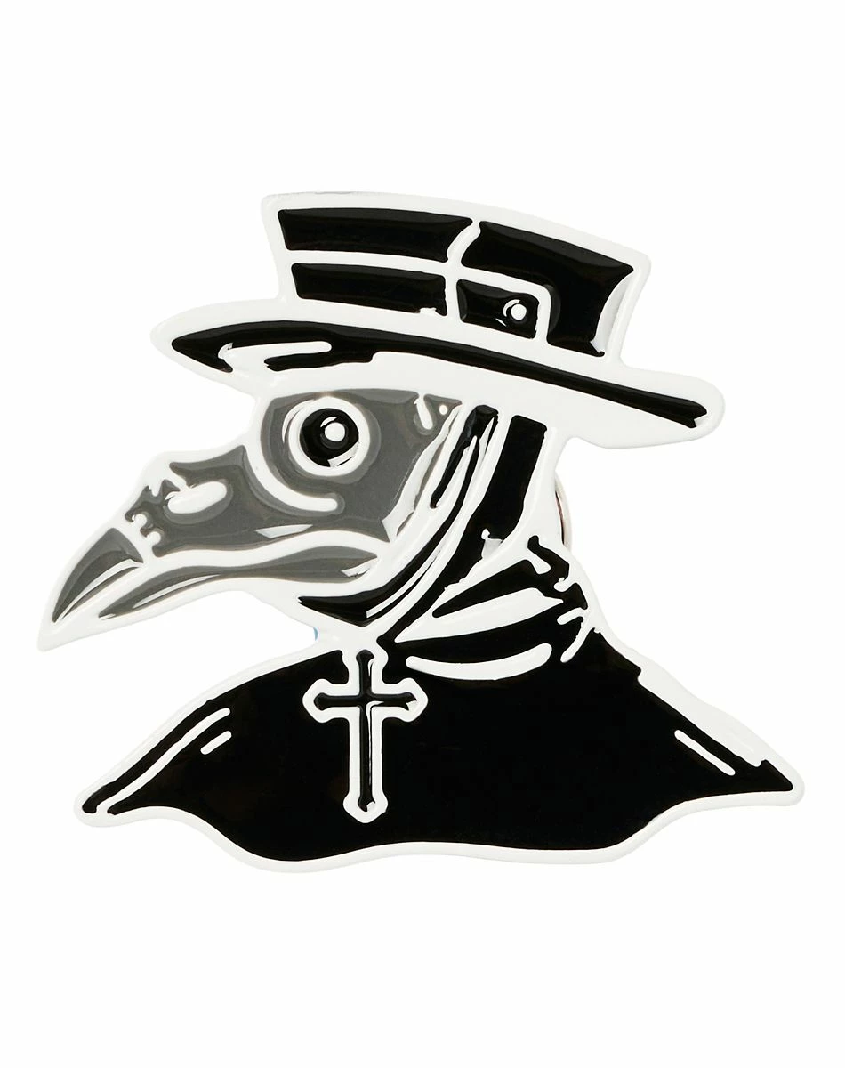 Spirit Halloween Plague Doctor Patch and Pin Set 5 Spirit Halloween Plague Doctor Patch and Pin Set - Image 5