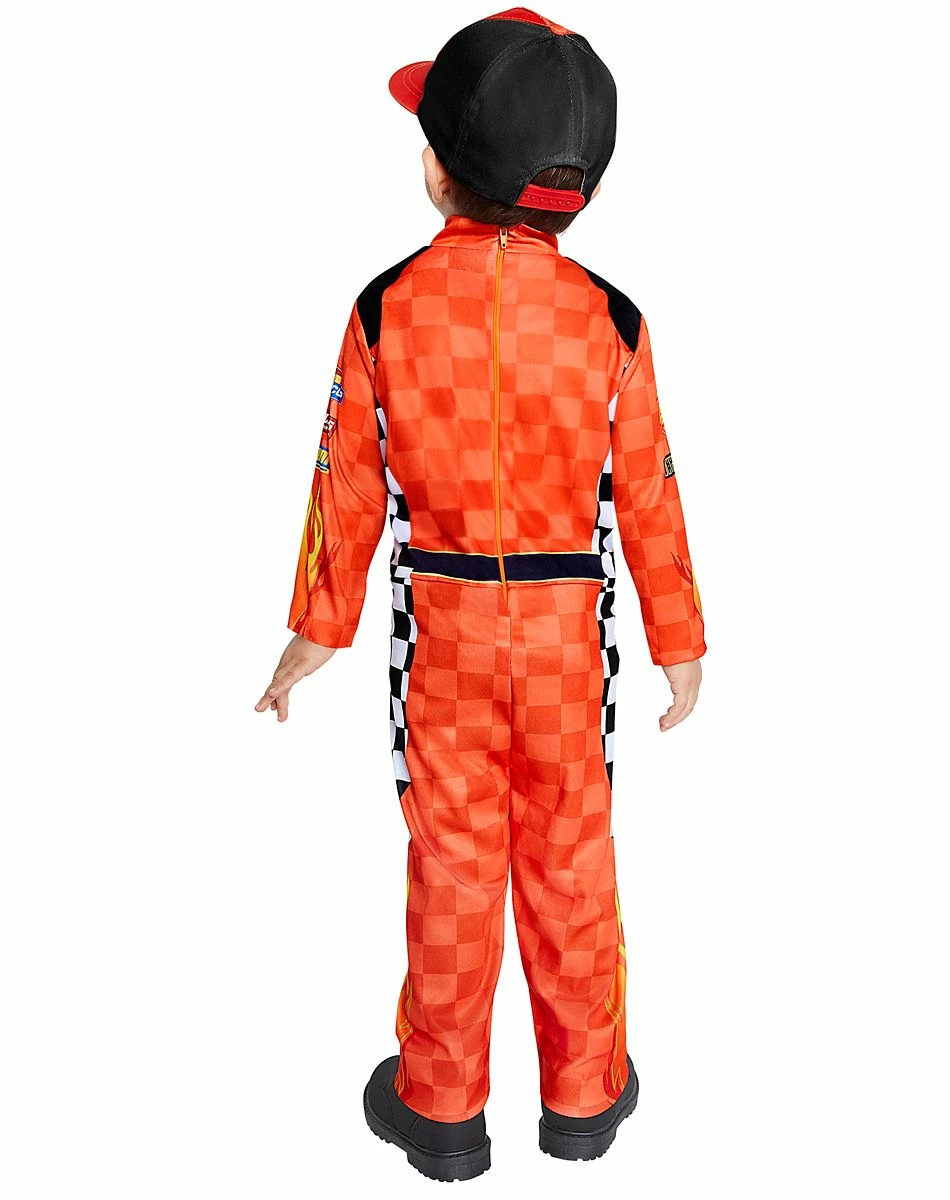 Spirit Halloween Toddler Lightning McQueen Pit Crew Costume - Cars 2 Spirit Halloween Toddler Lightning McQueen Pit Crew Costume - Cars - Image 2
