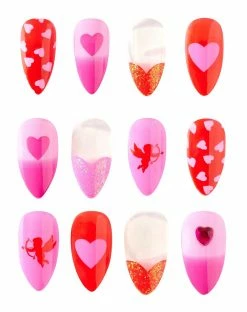 Spirit Halloween Cupid Press On Nails -Halloween ACCESSORIES store 01590082 b