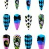 Spirit Halloween Alice Psychadeic Press On Nails